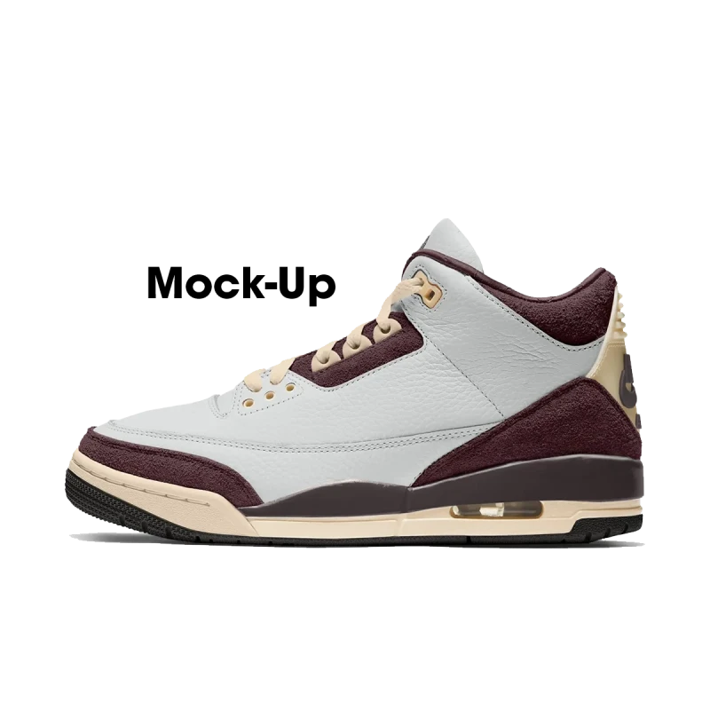 A Ma Maniére x Air Jordan 3 'Burgundy Crush' - FZ4811-100