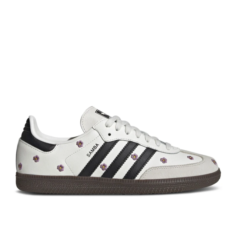 adidas Wmns Samba OG 'White Embroidered Floral'  - IF4398