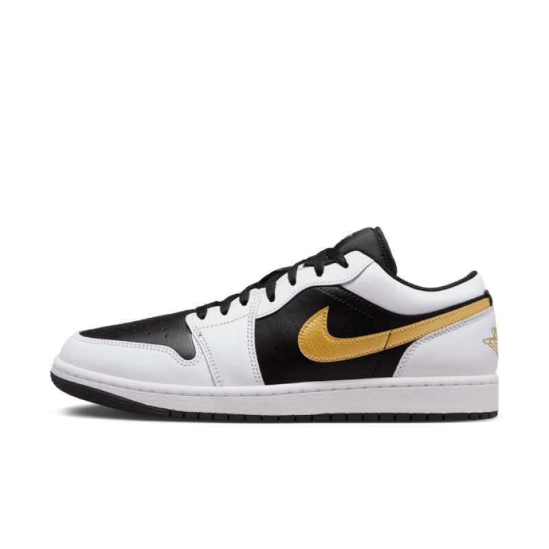 Air Jordan 1 Low 'Gold Swoosh' - 553558-172