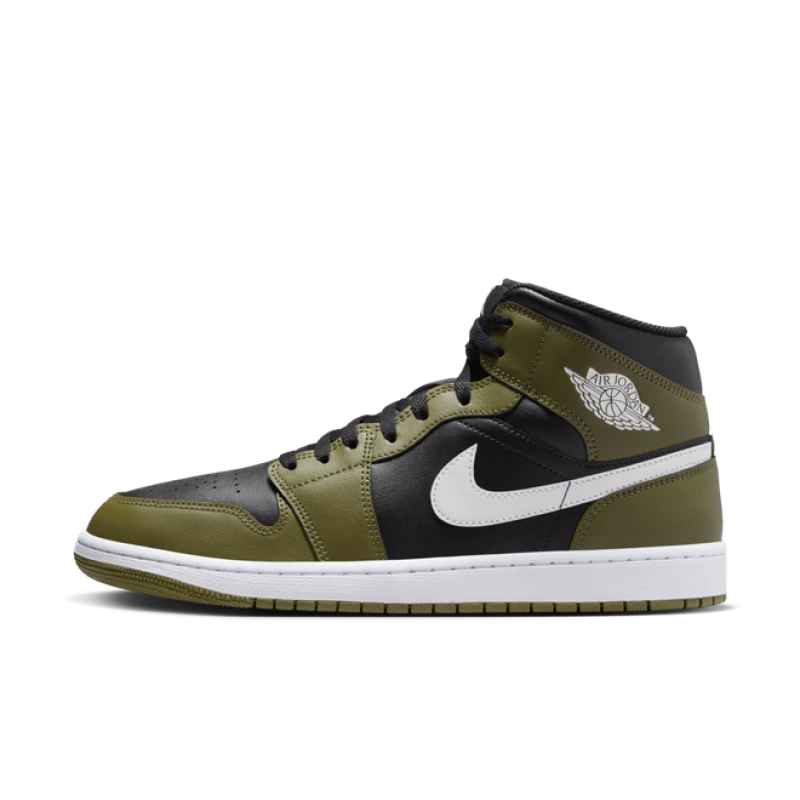 Air Jordan 1 Mid 'Medium Olive' - DQ8426-092