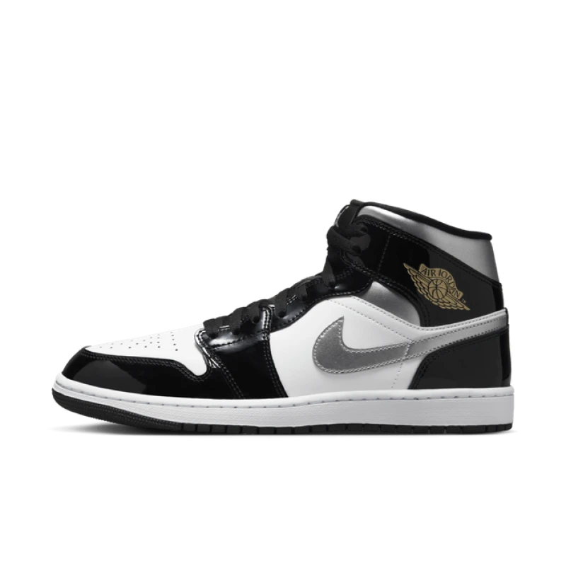 Air Jordan 1 Mid SE 'Black Patent' - HV0789-010