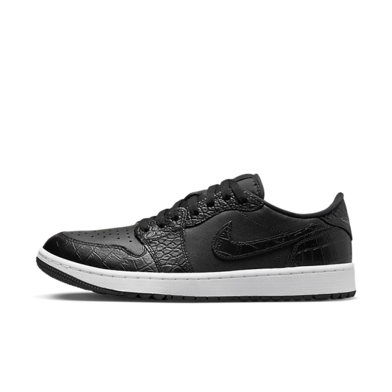 Air Jordan 1 Retro Low Golf Black Croc - DD9315-003
