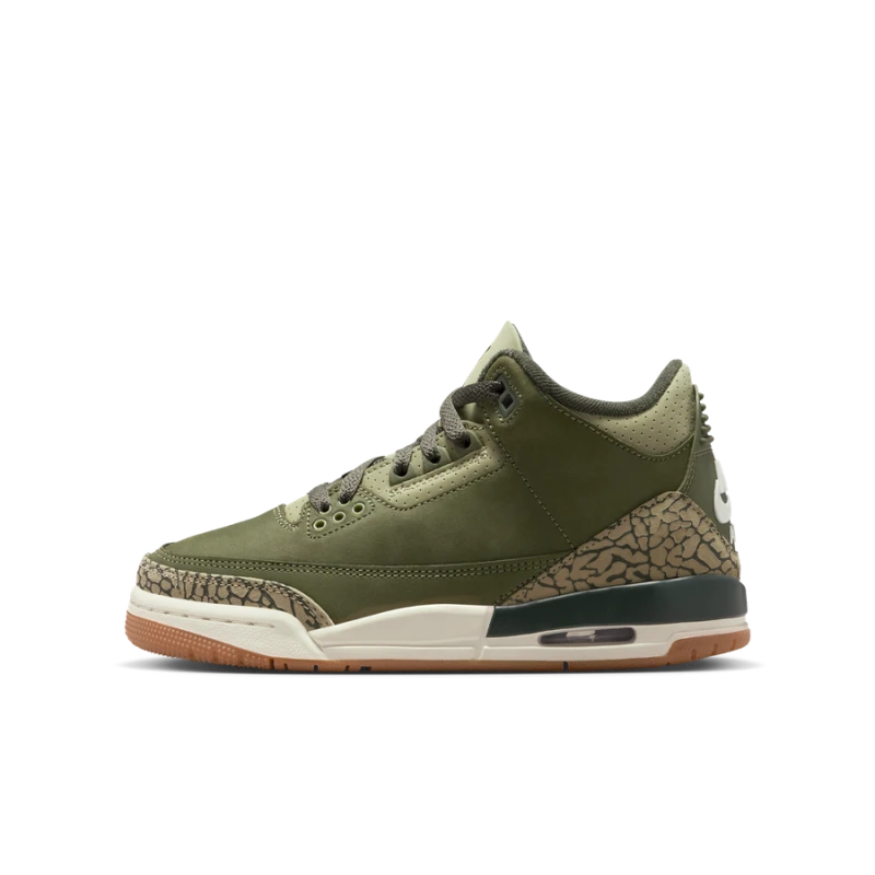 Air Jordan 3 Retro 'Medium Olive' kinder - DM0967-202