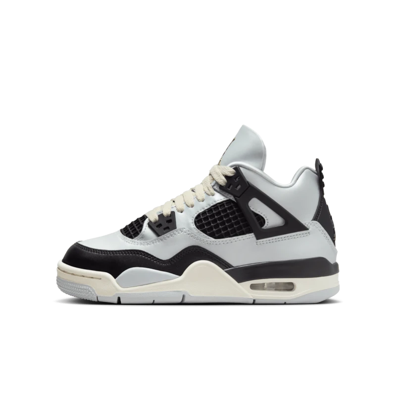 Air Jordan 4 GS 'Pure Platinum' - FZ8585-070