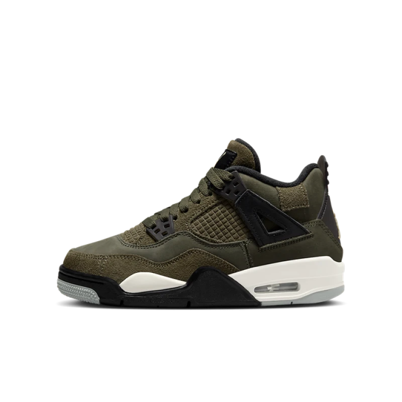 Air Jordan 4 Retro GS 'Medium Olive' - FB9928-200