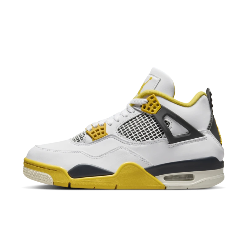 Air Jordan 4 Retro WMNS 'Vivid Sulfur' - AQ9129-101