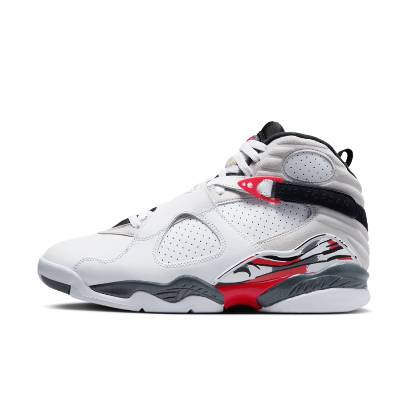 Air Jordan 8 Retro 'White and True Red' - 305381-100