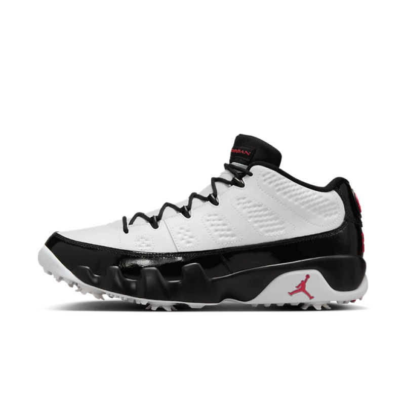 Air Jordan 9 Low Golf 'White Black' - FJ5934-100