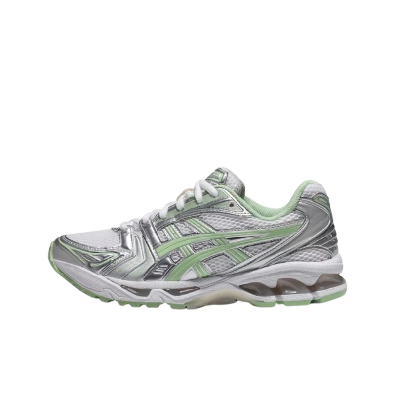 ASICS Womens WMNS Gel-Kayano 14 Silver Green Athletic - 1202A056-105