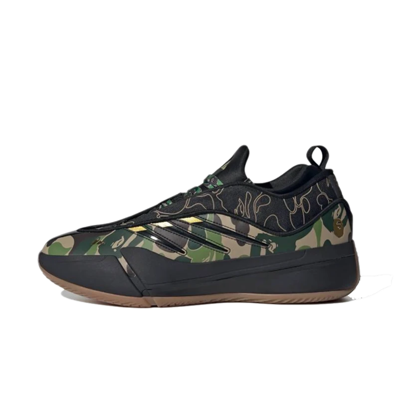 BAPE x adidas Dame 9 'Black & Green' - JH6358