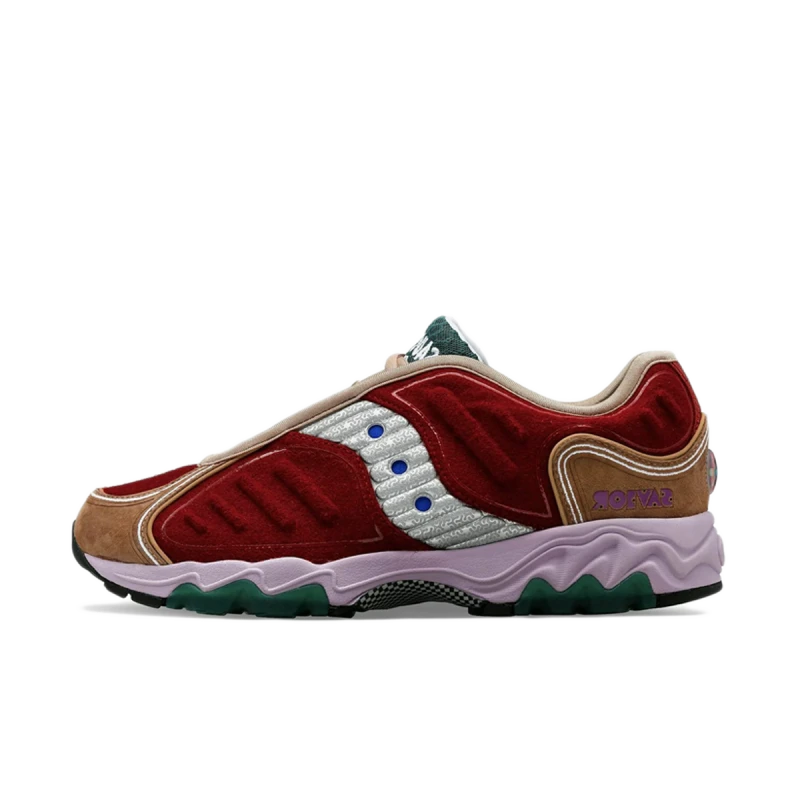 Jae Tips x Saucony Matrix 'Burgundy' - S70922-1