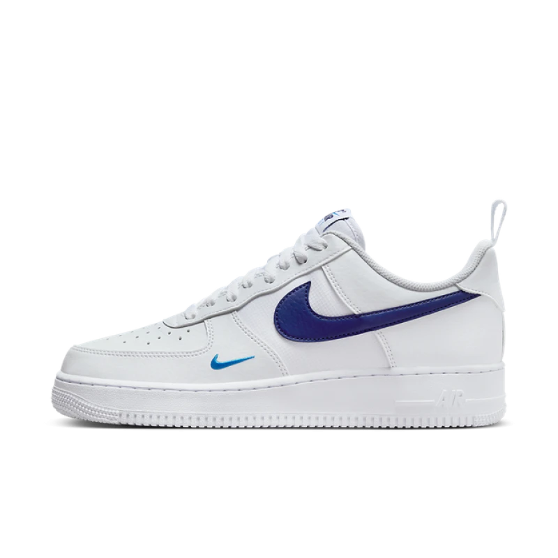 Nike Air Force 1 '07 'Blue Mini Swoosh' - HF3836-100
