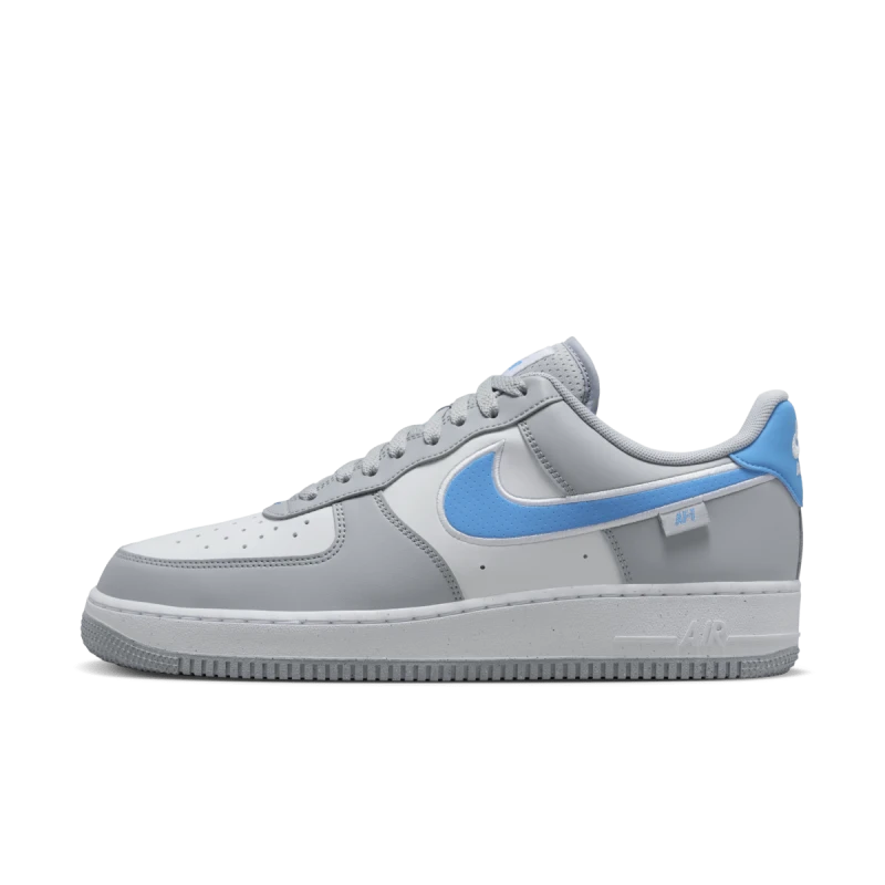 Nike Air Force 1 '07 'Grey & University Blue' - HM0721-001