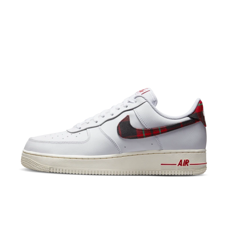 Nike Air Force 1 '07 LV8 'White' - Plaid Pack - DV0789-100