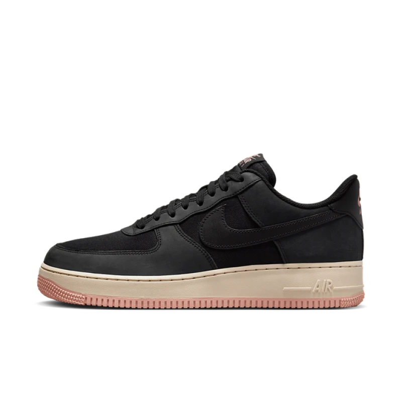 Nike Air Force 1 '07 LX 'Black Red Stardust' - FB8876-001