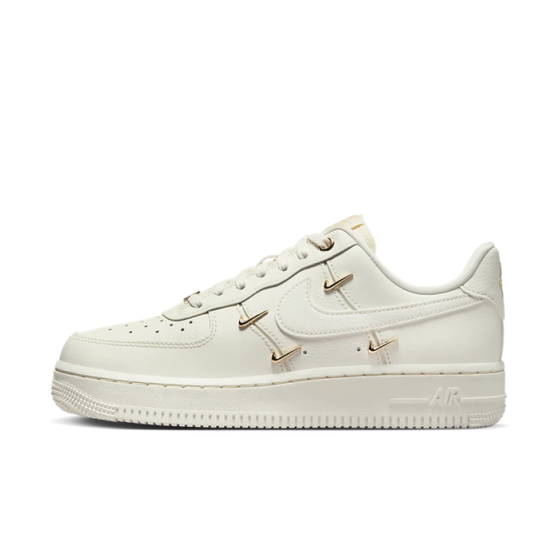 Nike Air Force 1 '07 LX CN 'Gold Swooshes' - FV3654-111