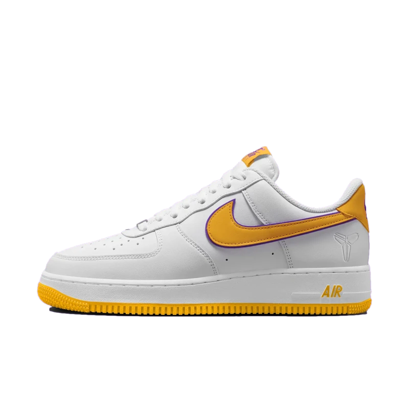 Kobe Bryant x Nike Air Force 1 'Lakers Home' - FZ1151-100