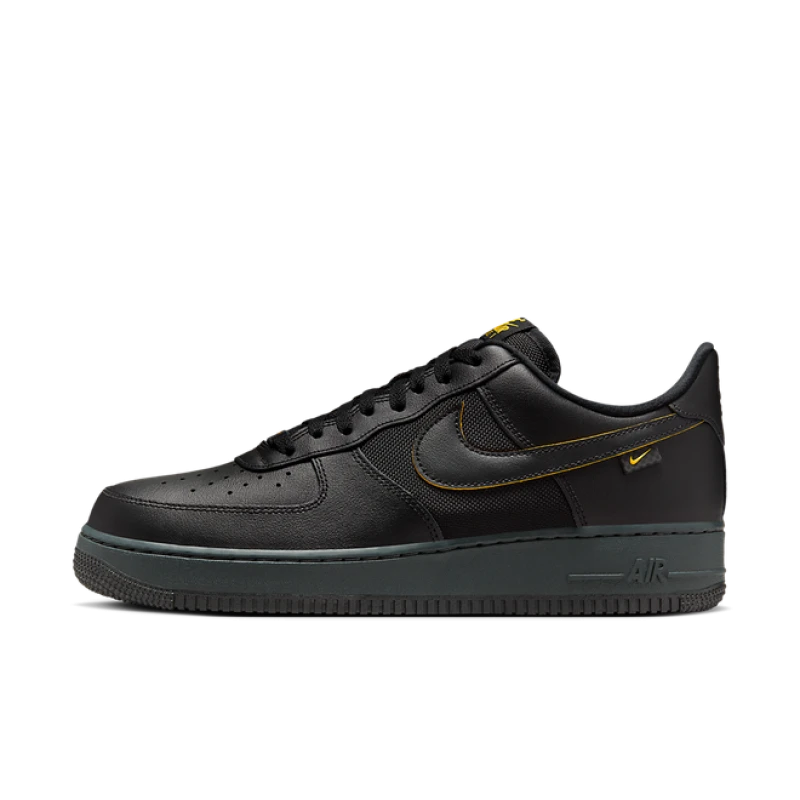 Nike Air Force 1 Low '07 'Black University Gold' - FZ4617-001