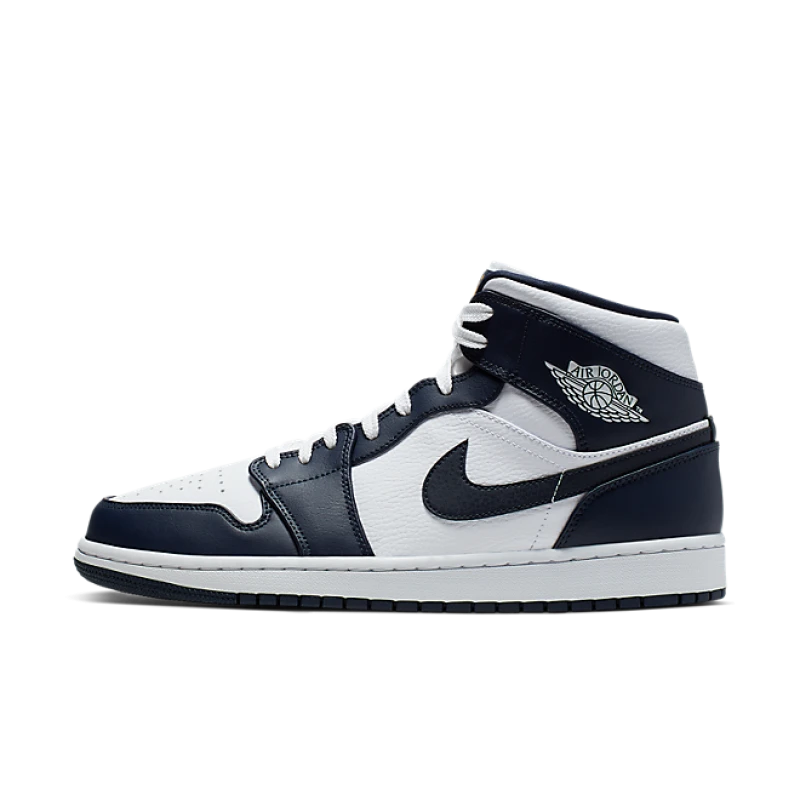 Nike Air Jordan 1 Mid 'Obsidian' - 554724-174