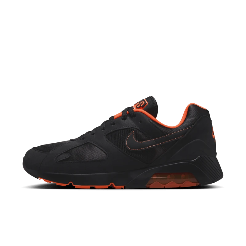 Nike Air 180 'Black & Hyper Crimson' - FJ9259-002