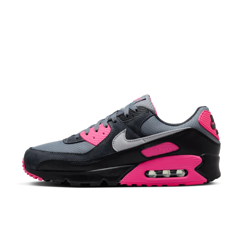 Nike Air Max 90 'Cool Grey & Hyper Pink' - DM0029-010