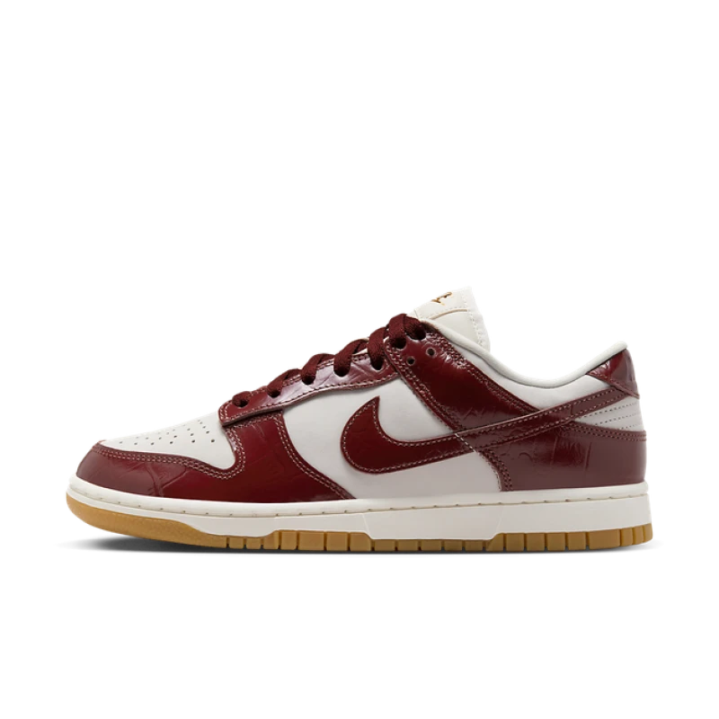 Nike Dunk Low LX WMNS 'Team Red Croc' - FJ2260-004