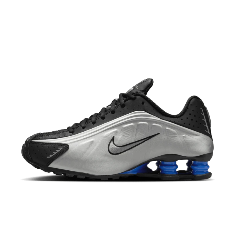 Nike Shox R4 'Metallic Silver & Blue' - AR3565-006