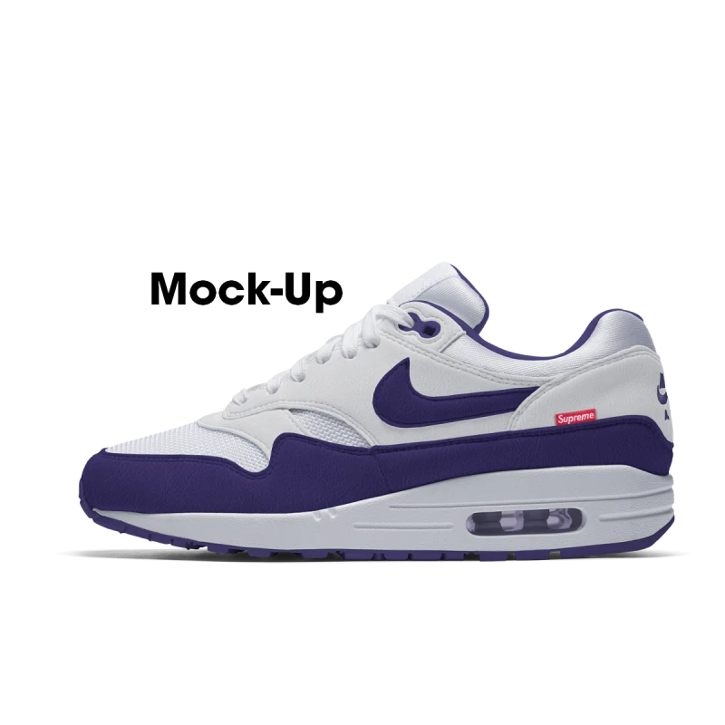 Supreme X Nike Air Max 1 87 'Varsity Purple' - HF8813-500