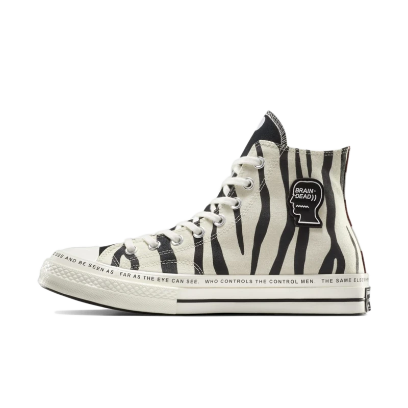 Brain Dead x Converse Chuck 70 'Mismatched Prints' - A12219C