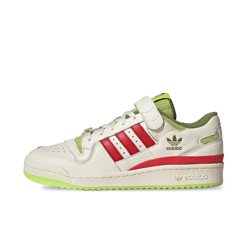 The Grinch x adidas Forum Low 'Cream Whiite' - ID3512