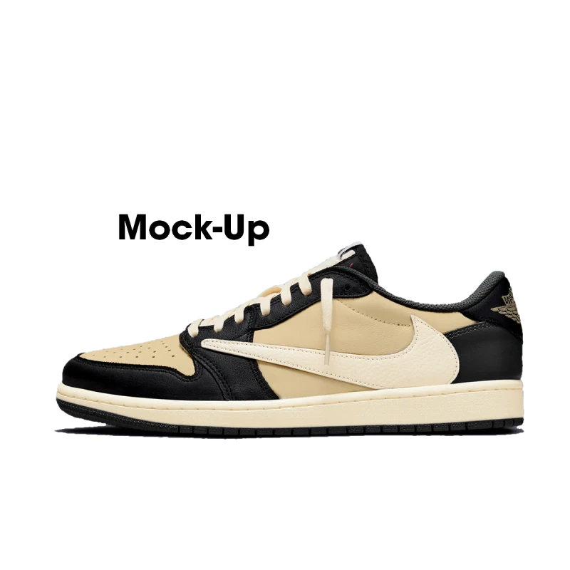 Travis Scott x Air Jordan 1 Low OG 'Pale Vanilla' - DM7866-201