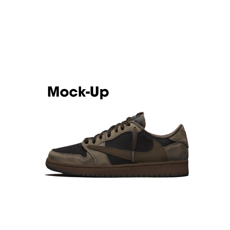 Travis Scott x Air Jordan 1 Low OG PS 'Velvet Brown' - DO5442-202